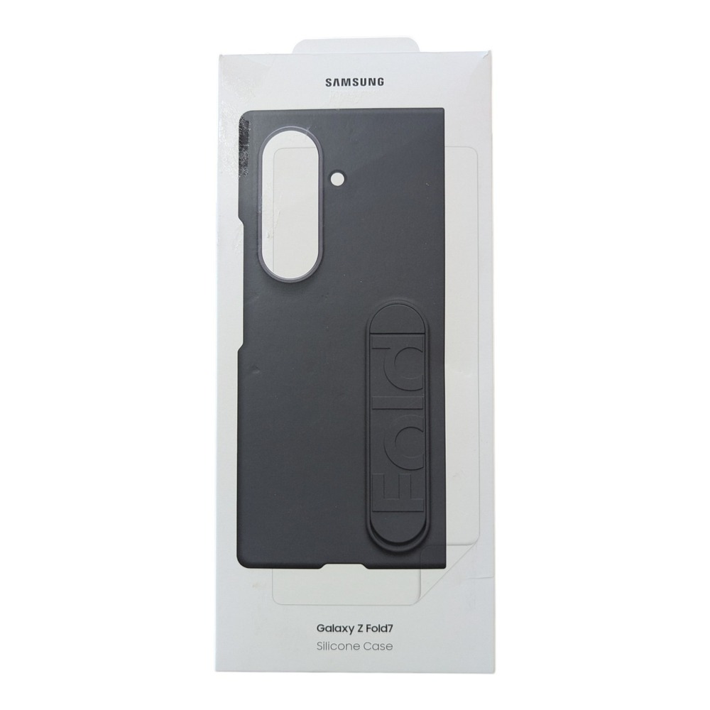 Aa5-OB Samsung Official Silicone Case & Film‎ for Samsung Galaxy Z Fold7 - Black